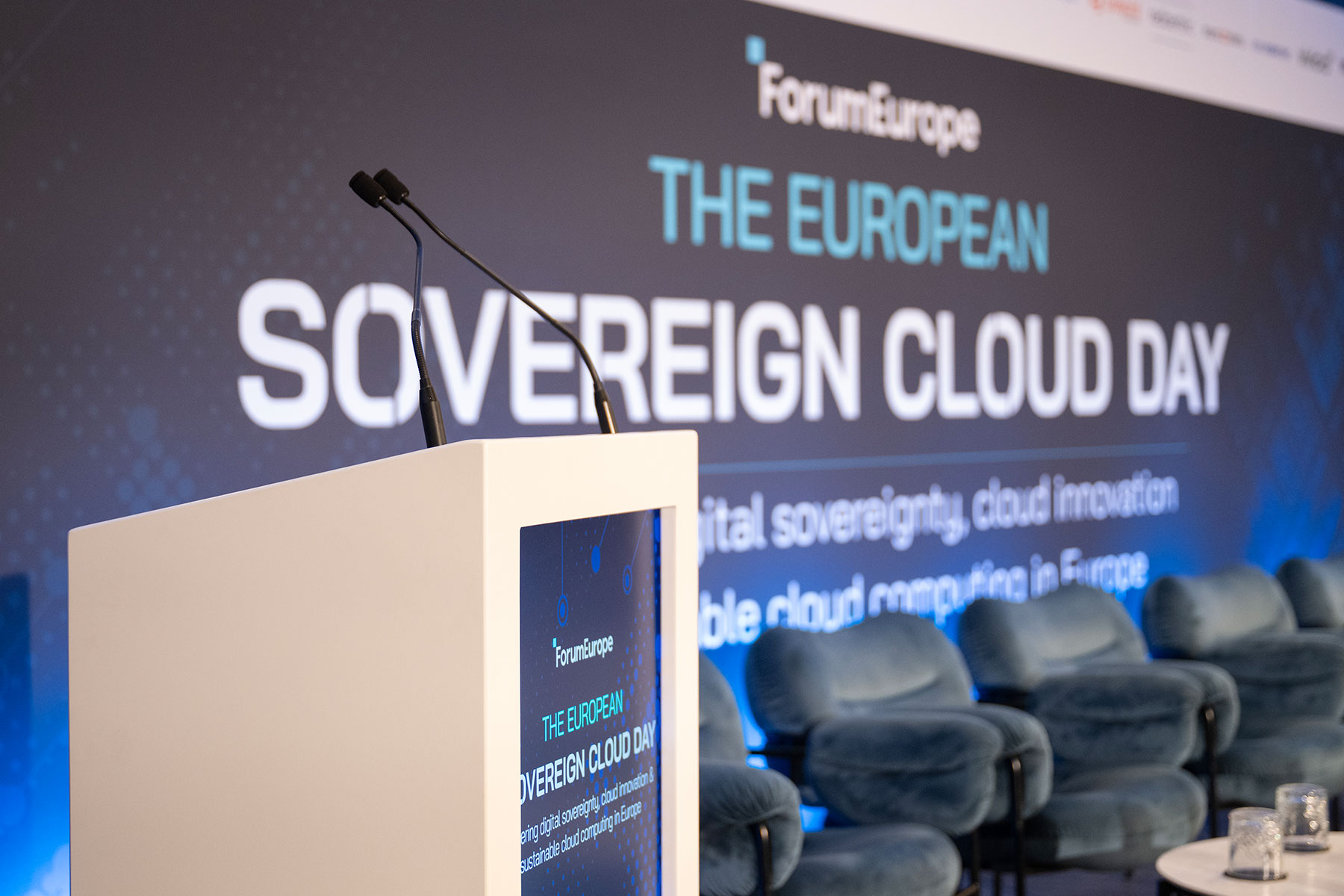 Event branding for Sovereign Cloud Day conference by Stiwdio